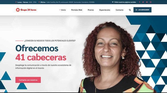 Nueva web del GRUPO24HORAS para celebrar sus 25 años