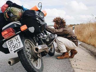Cómo hay que colocar el equipaje en una moto
